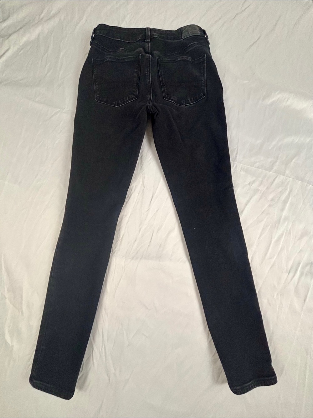 American Eagle Outfitters Black Skinny Jeans - Back Pocket Detail